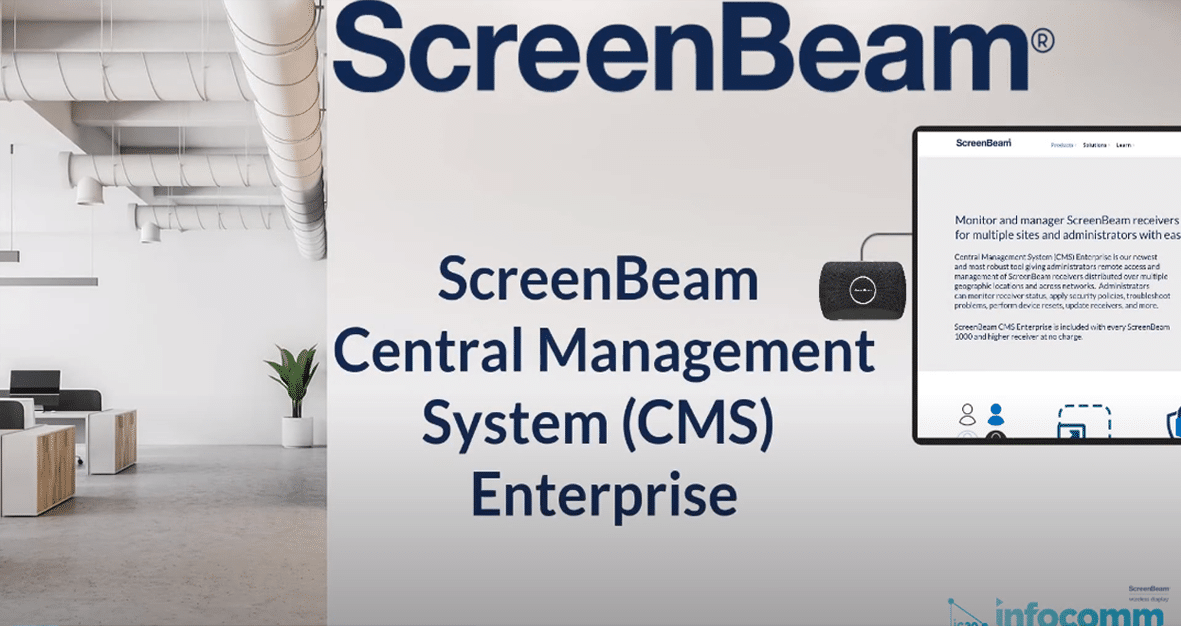 ScreenBeam Central Management System (CMS) Enterprise