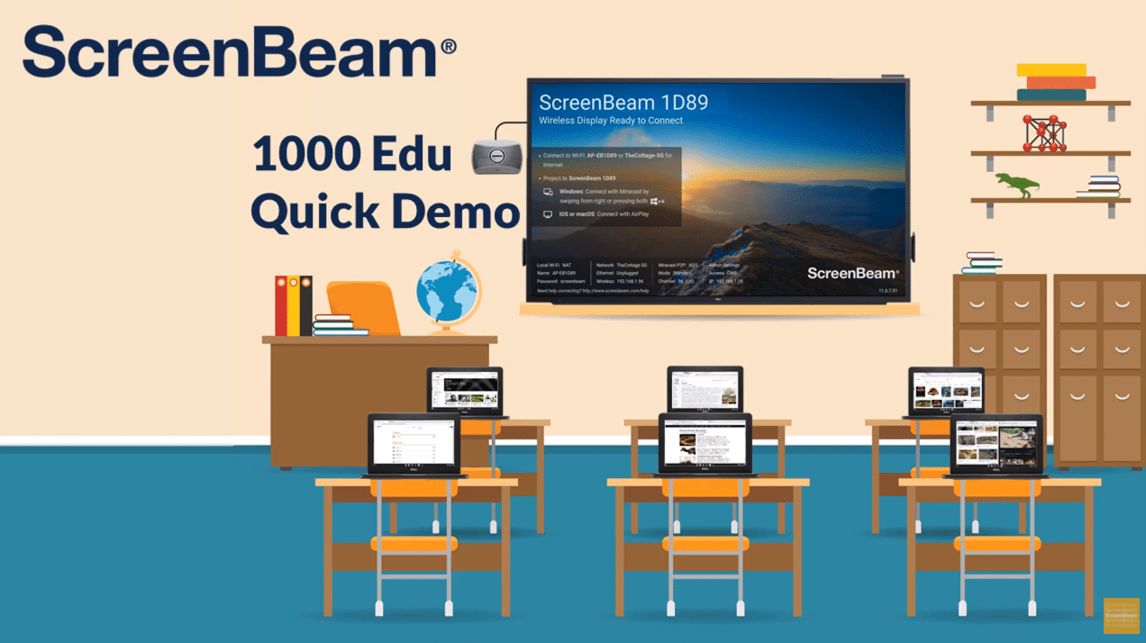 ScreenBeam 1000 EDU Quick Demo